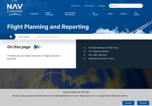 NacCan Flight Planning